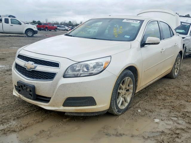 1G11C5SA8DF355279 - 2013 CHEVROLET MALIBU 1LT WHITE photo 2