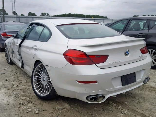 WBA6D6C58HG745460 - 2017 BMW 650 XI WHITE photo 3
