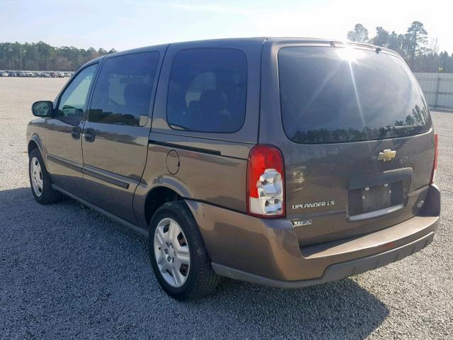 1GNDV23WX8D111178 - 2008 CHEVROLET UPLANDER L 棕色 照片 3