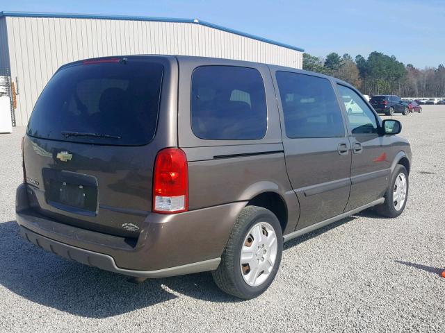 1GNDV23WX8D111178 - 2008 CHEVROLET UPLANDER L 棕色 照片 4