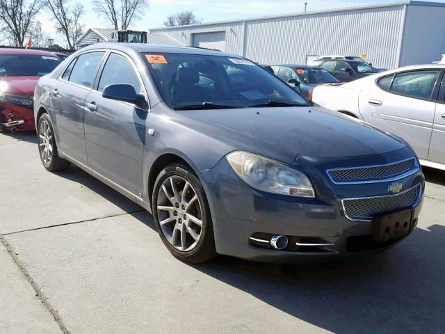 1G1ZK57728F163705 - 2008 CHEVROLET MALIBU LTZ GRAY photo 1