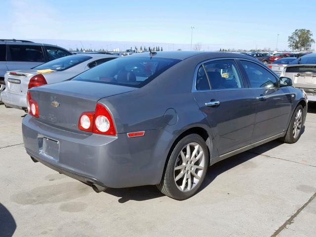 1G1ZK57728F163705 - 2008 CHEVROLET MALIBU LTZ GRAY photo 4