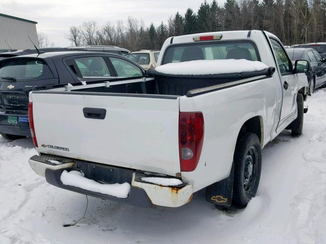 1GCCSBF97B8102764 - 2011 CHEVROLET COLORADO WHITE photo 4