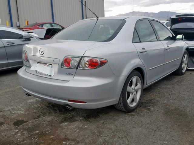 1YVHP80D065M37003 - 2006 MAZDA 6 S SILVER photo 4