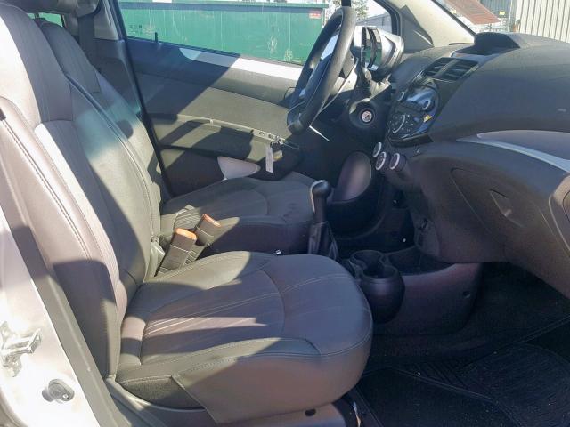 KL8CA6S94FC787642 - 2015 CHEVROLET SPARK LS SILVER photo 5