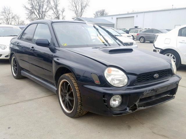 JF1GD29613G509537 - 2003 SUBARU IMPREZA WR BLACK photo 1