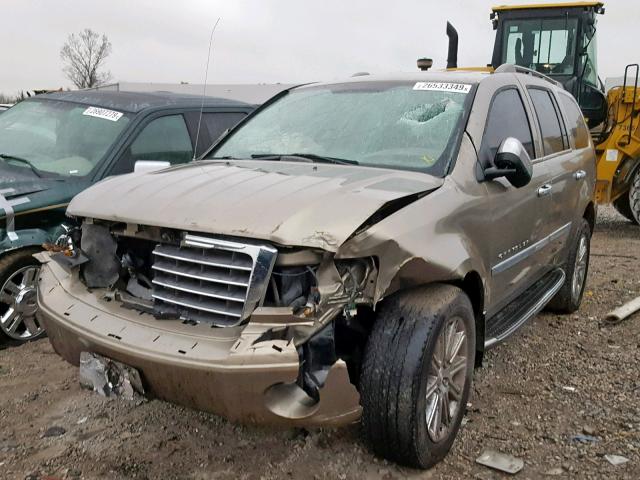 1A8HW58227F578461 - 2007 CHRYSLER ASPEN LIMI BEIGE photo 2