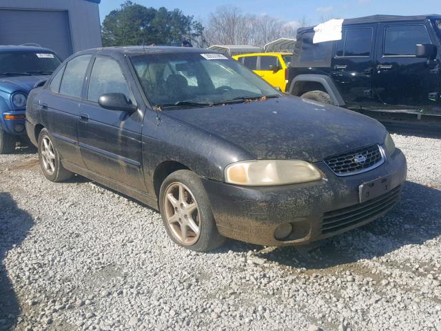 3N1BB51D41L116214 - 2001 NISSAN SENTRA SE BLACK photo 1