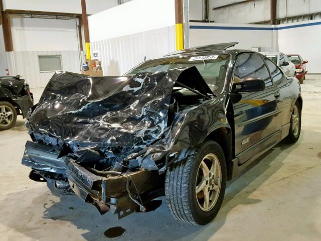1G2WR1218YF345639 - 2000 PONTIAC GRAND PRIX BLACK photo 2