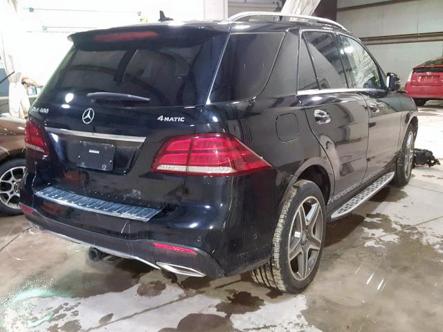 4JGDA5GB6GA631581 - 2016 MERCEDES-BENZ GLE 400 4M BLACK photo 4