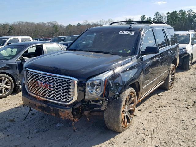 1GKS2CKJ1HR270411 - 2017 GMC YUKON DENA BLACK photo 2