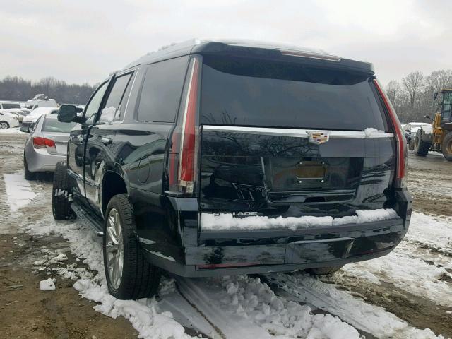 1GYS4CKJ3HR347974 - 2017 CADILLAC ESCALADE P BLACK photo 3