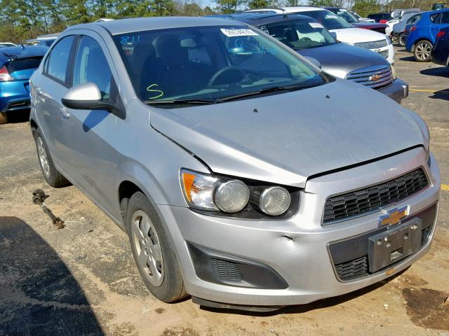 1G1JA5SH0G4150915 - 2016 CHEVROLET SONIC LS SILVER photo 1