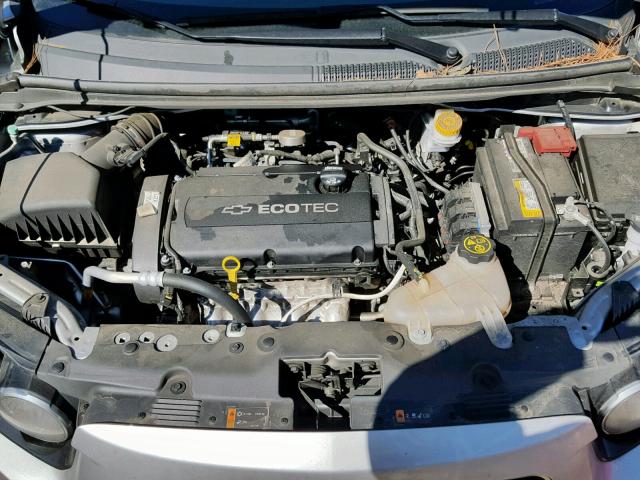 1G1JA5SH0G4150915 - 2016 CHEVROLET SONIC LS SILVER photo 7