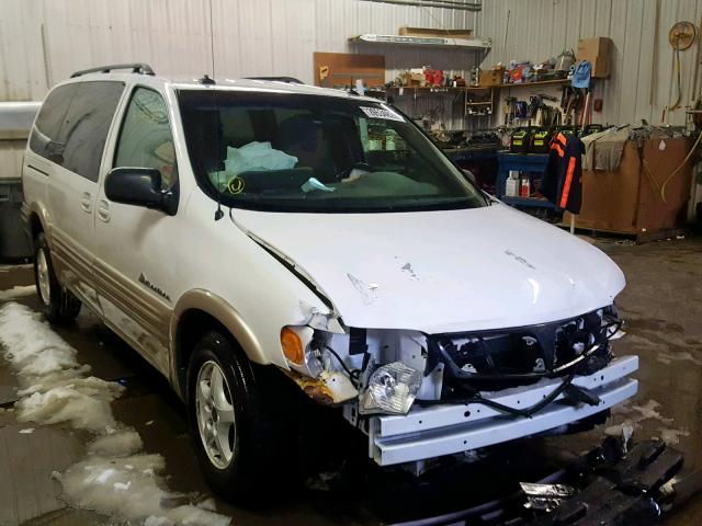 1GMDX03E14D238633 - 2004 PONTIAC MONTANA WHITE photo 1