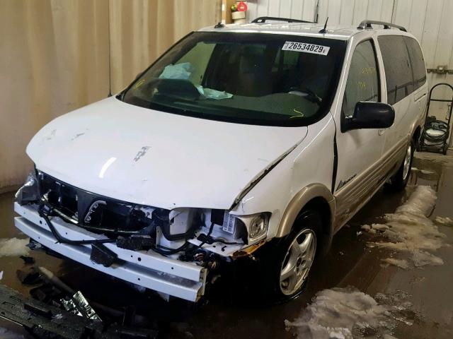 1GMDX03E14D238633 - 2004 PONTIAC MONTANA WHITE photo 2