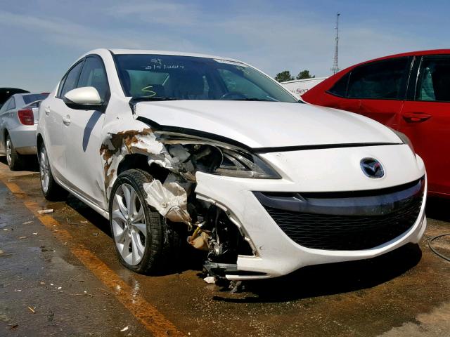 JM1BL1S69A1150580 - 2010 MAZDA 3 S WHITE photo 1