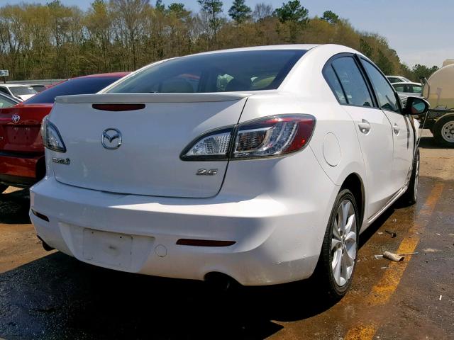 JM1BL1S69A1150580 - 2010 MAZDA 3 S WHITE photo 4