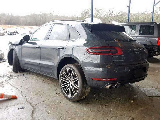 WP1AB2A51HLB14053 - 2017 PORSCHE MACAN S BLACK photo 3