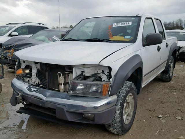 1GCDS136868255927 - 2006 CHEVROLET COLORADO WHITE photo 2