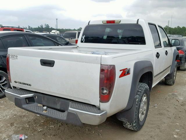 1GCDS136868255927 - 2006 CHEVROLET COLORADO WHITE photo 4