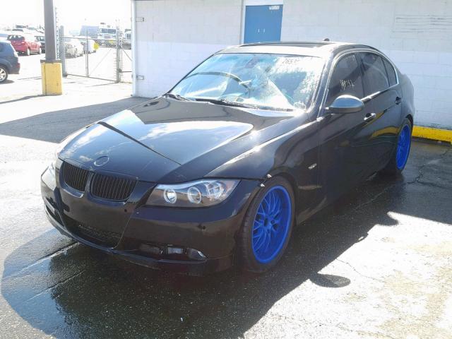 WBAVB33596PS15673 - 2006 BMW 330 I BLACK photo 2