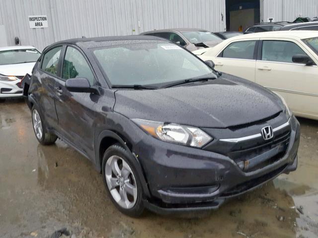 3CZRU6H36HG706498 - 2017 HONDA HR-V LX BLACK photo 1