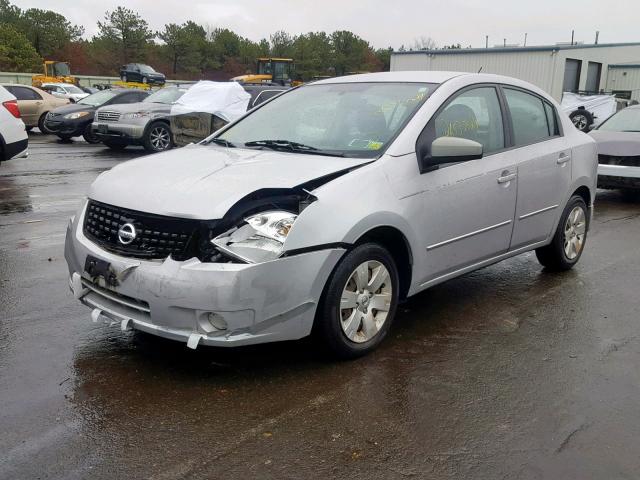 3N1AB61EX9L623348 - 2009 NISSAN SENTRA 2.0 SILVER photo 2