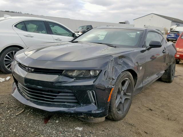 1G1FA1RX2H0136812 - 2017 CHEVROLET CAMARO LS BLACK photo 2