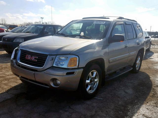 1GKDT13S032315583 - 2003 GMC ENVOY GRAY photo 2