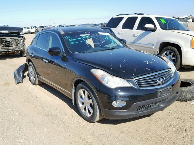 JN1AJ0HP3AM701826 - 2010 INFINITI EX35 BASE BLACK photo 1