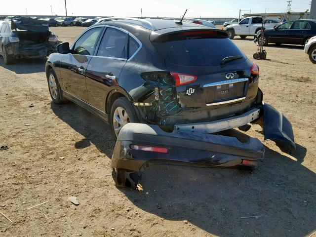 JN1AJ0HP3AM701826 - 2010 INFINITI EX35 BASE BLACK photo 3