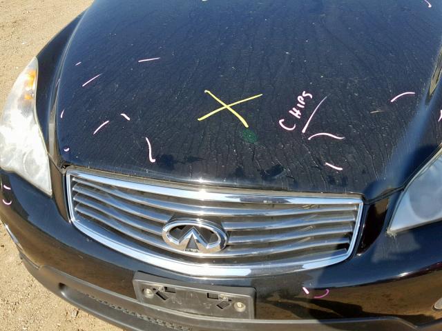 JN1AJ0HP3AM701826 - 2010 INFINITI EX35 BASE BLACK photo 7