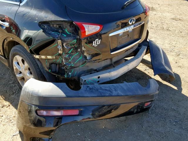 JN1AJ0HP3AM701826 - 2010 INFINITI EX35 BASE BLACK photo 9