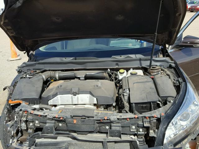 1G11C5SL4FF236696 - 2015 CHEVROLET MALIBU 1LT ყავისფერი ფოტო 7