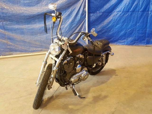 1HD1LF325CC452071 - 2012 HARLEY-DAVIDSON XL1200 V BLACK photo 2