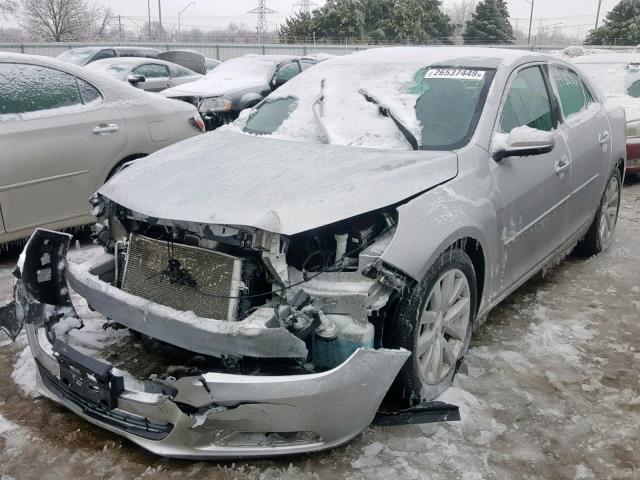 1G11E5SL2EF134371 - 2014 CHEVROLET MALIBU 2LT SILVER photo 2