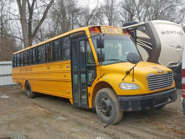 4UZABRDT9BCAT7250 - 2011 FREIGHTLINER CHASSIS B2 YELLOW photo 1