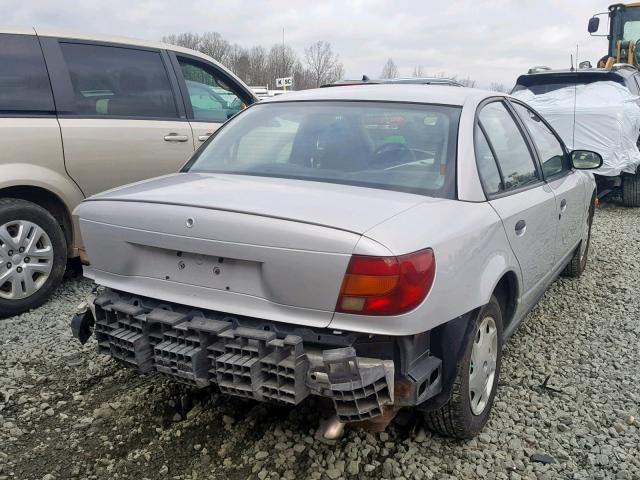 1G8ZH52871Z325347 - 2001 SATURN SL1 SILVER photo 4