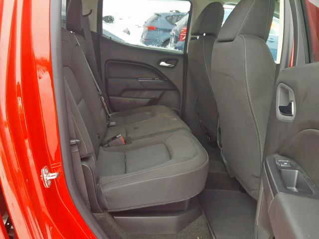1GCPTCE15H1180168 - 2017 CHEVROLET COLORADO L RED photo 6