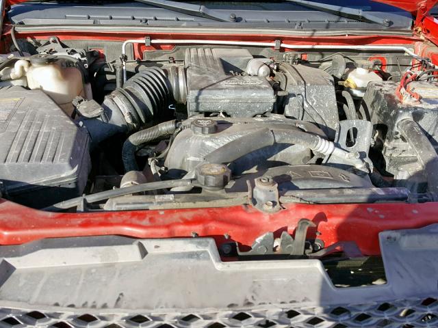 1GCDT136348103449 - 2004 CHEVROLET COLORADO RED photo 7