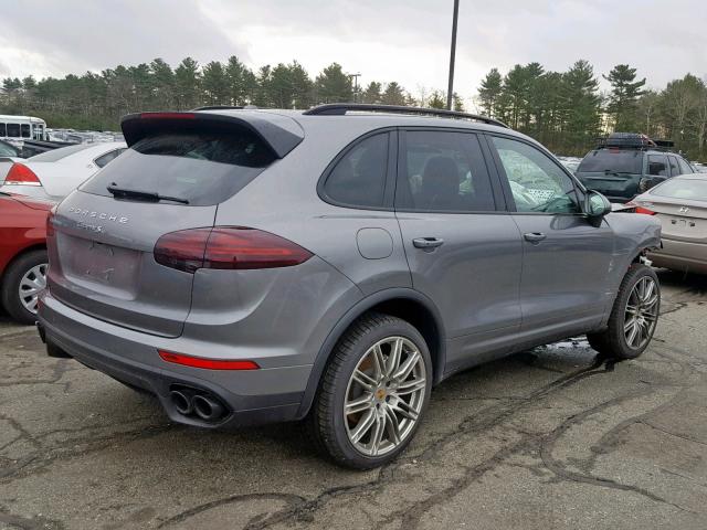 WP1AB2A24HLA52332 - 2017 PORSCHE CAYENNE S GRAY photo 4