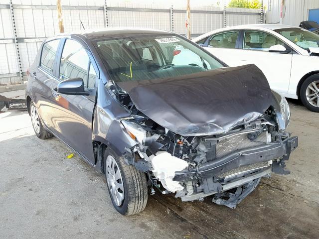 VNKKTUD38GA067338 - 2016 TOYOTA YARIS L GRAY photo 1