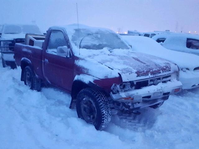 1N6SD11Y5NC337502 - 1992 NISSAN TRUCK SHOR RED photo 1