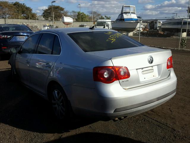 3VWCT81KX6M852880 - 2006 VOLKSWAGEN JETTA TDI SILVER photo 3