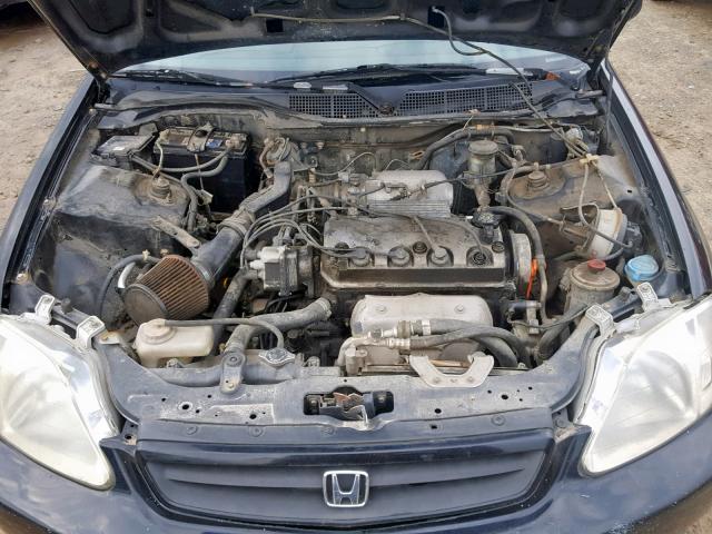 1HGEJ8244YL059923 - 2000 HONDA CIVIC EX Qara foto 7