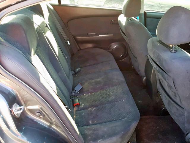 1N4BL11D65C215689 - 2005 NISSAN ALTIMA SE BLACK photo 6