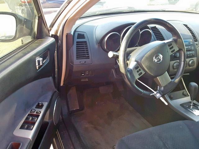 1N4BL11D65C215689 - 2005 NISSAN ALTIMA SE BLACK photo 9