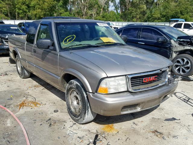 1GTCS19X438216369 - 2003 GMC SONOMA GRAY photo 1