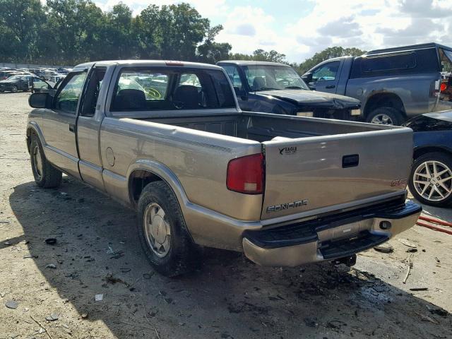 1GTCS19X438216369 - 2003 GMC SONOMA GRAY photo 3